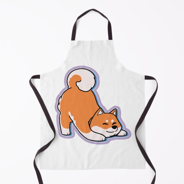 Item preview, Cute Shiba Inu Playful Bow Stretch designed and sold by gengyut.