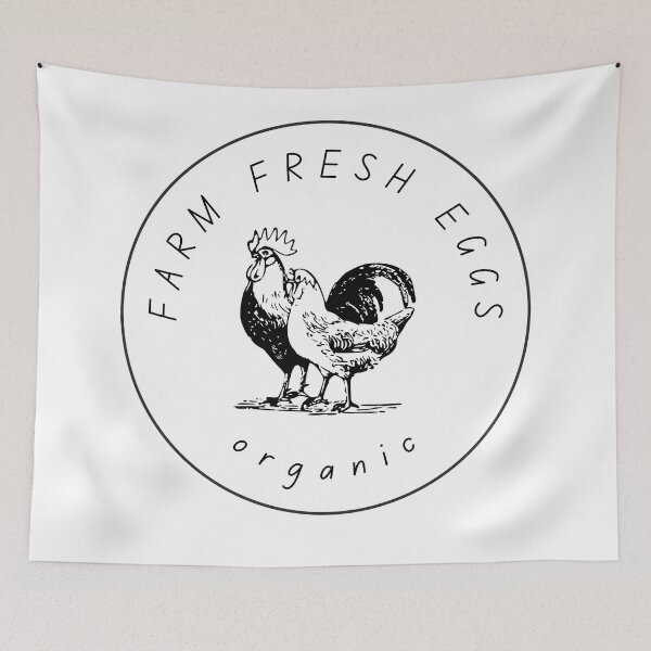 Item preview, Farm Free Eggs designed and sold by Happy Designs Studio.