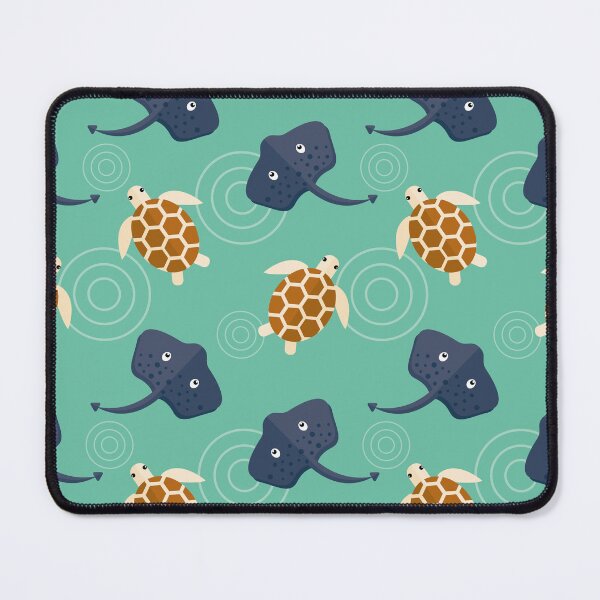 Item preview, Ocean adventures on blue designed and sold by reneesillus.