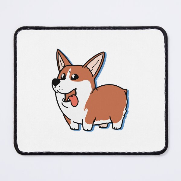 Item preview, Happy Corgi Puppy Wagging Tongue designed and sold by gengyut.