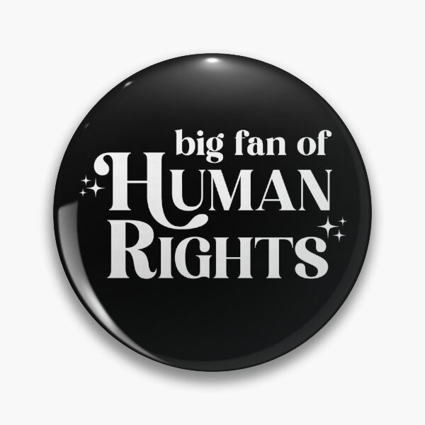 Item preview, Big Fan of Human Rights Minimalist Activist Protest Feminist designed and sold by horacehughes.