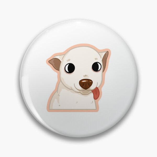 Item preview, Cute White Puppy Derpy Tongue Blep designed and sold by gengyut.