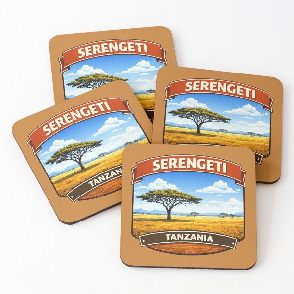 Item preview, Serengeti National Park, Tanzania Africa designed and sold by Myra365Art.