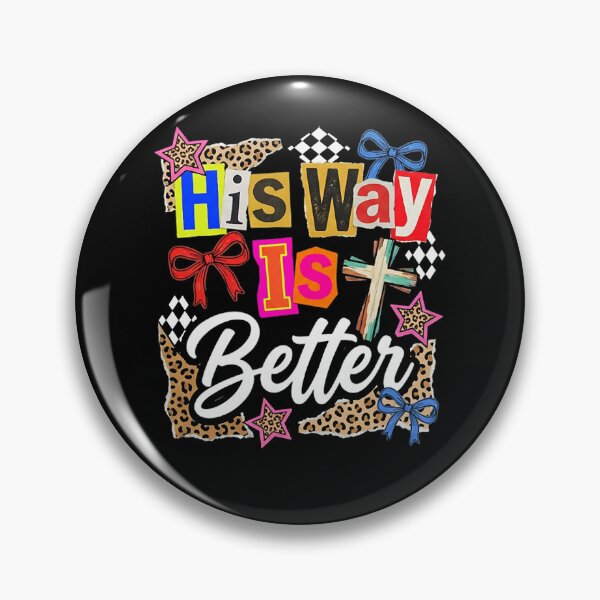 Item preview, His Way's Better Leopard Christian Quote Jesus Bible Verse designed and sold by michealhunttt.