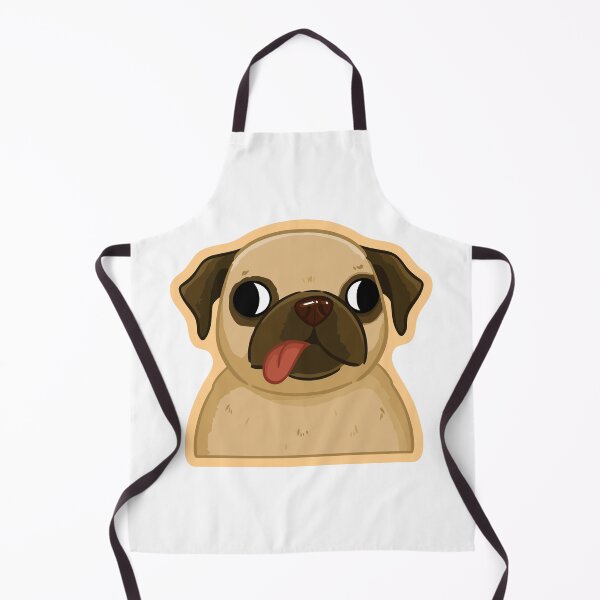 Item preview, Funny Pug Derp Face Tongue Out designed and sold by gengyut.