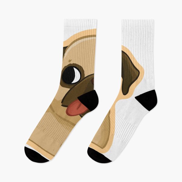 Item preview, Funny Pug Derp Face Tongue Out designed and sold by gengyut.