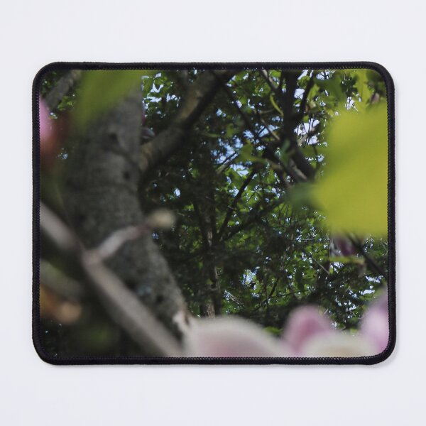 Item preview, Dreamy Forest Glimpse – Abstract Magnolia Bokeh designed and sold by vikko-art.