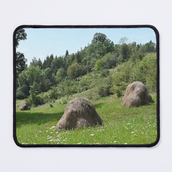 Item preview, Jura landscape, hay harvest designed and sold by CadresSauvages.