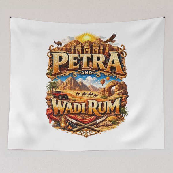 Item preview, PETRA & WADI RUM designed and sold by likbatonboot.