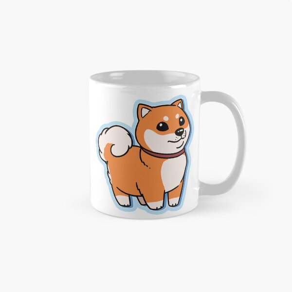 Item preview, Chubby Shiba Inu Puppy Standing Cute designed and sold by gengyut.