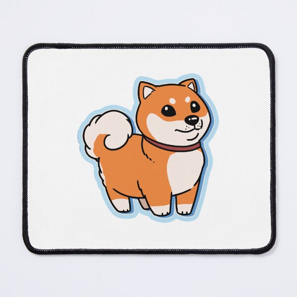 Item preview, Chubby Shiba Inu Puppy Standing Cute designed and sold by gengyut.