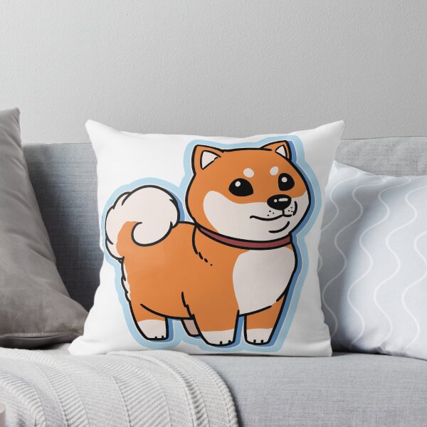 Item preview, Chubby Shiba Inu Puppy Standing Cute designed and sold by gengyut.