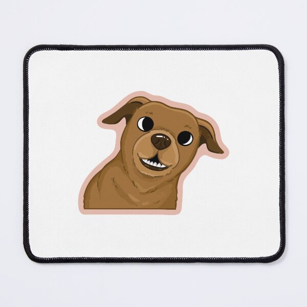 Item preview, Cheeky Grinning Brown Puppy Dog Face designed and sold by gengyut.