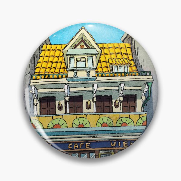 Item preview, Morning Serenity: A Peaceful Cafe Scene in Early Sunlight  designed and sold by QamarART Paintings.