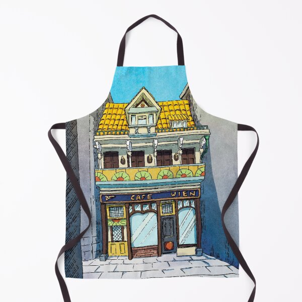 Item preview, Morning Serenity: A Peaceful Cafe Scene in Early Sunlight designed and sold by QamarART Paintings.