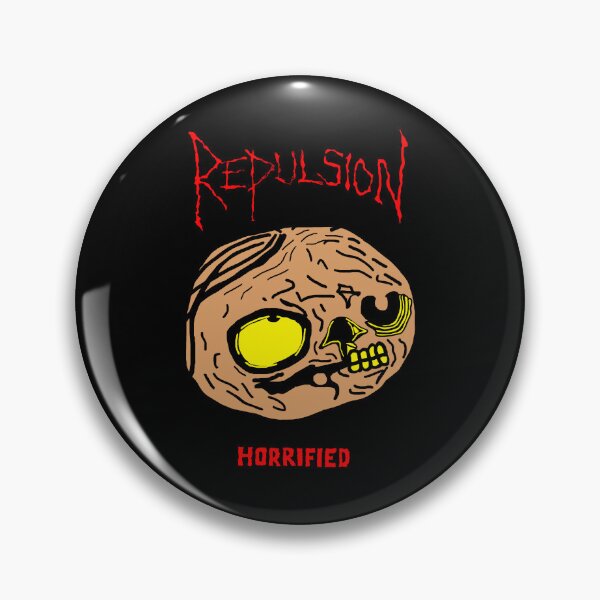 Item preview, Horrified Classic Grindcore Metal Band designed and sold by FourtyNinen.