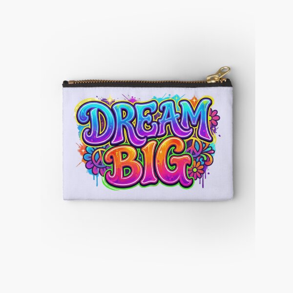 Item preview, Radiant Aspirations: Vibrant "Dream Big" Graffiti Art designed and sold by LookLikeBrand.