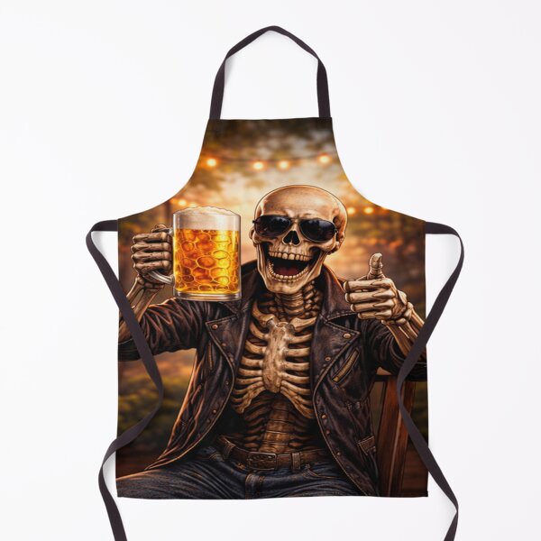 Item preview, End of the workday, Skeleton – Cheers! designed and sold by NeedfulThingsOb.