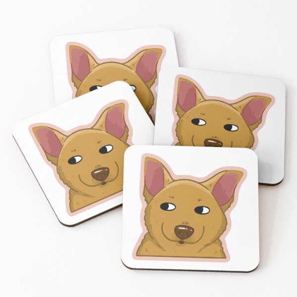 Item preview, Funny Side-Eye Brown Dog Suspicious Face designed and sold by gengyut.