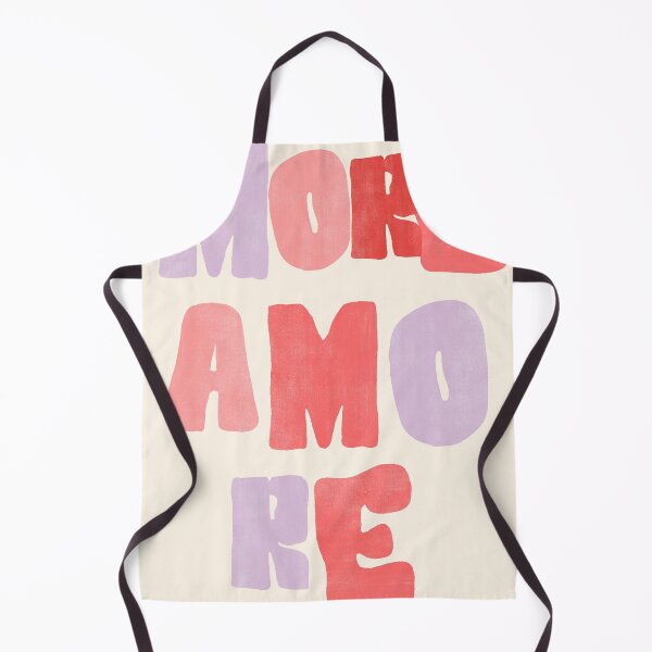 Item preview, More Amore – Romantic Typography Design in Pink & Purple designed and sold by PrintCessStudio.