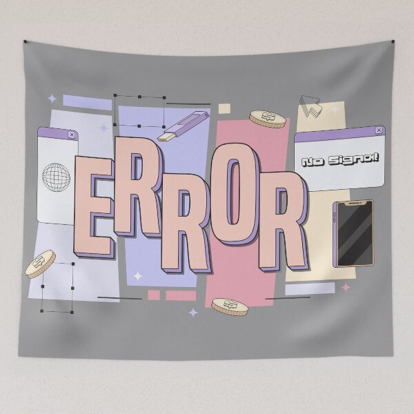Item preview, Digital error nostalgic retro tech aesthetic designed and sold by azzadotartwork.