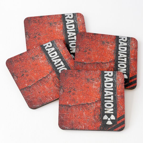 Item preview, Radiation Warning Grunge designed and sold by Kaleidoscope Print.