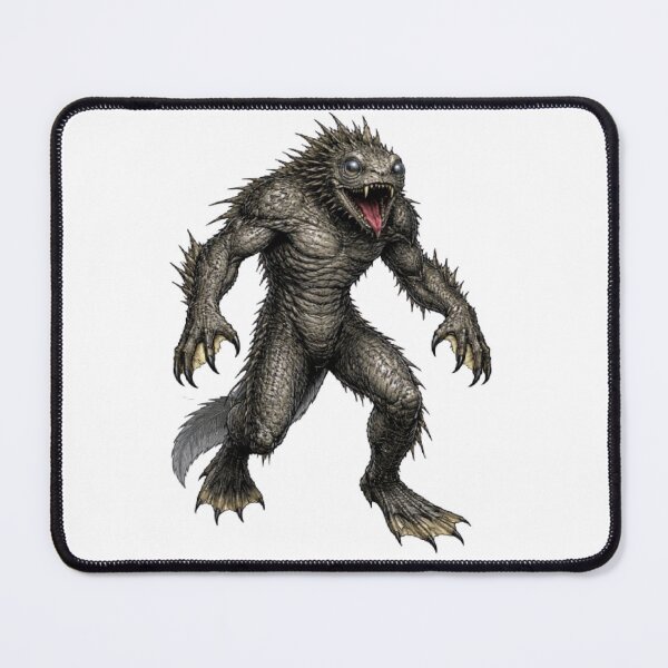 Item preview, Thetis Lake Monster Cryptid Illustration designed and sold by The Dark Files.