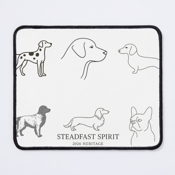 Item preview, Heritage Dog Collection: Set of 6 Minimalist Line Art Stickers designed and sold by tineldesign.