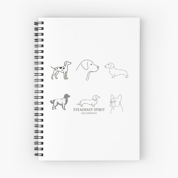Item preview, Heritage Dog Collection: Set of 6 Minimalist Line Art Stickers designed and sold by tineldesign.