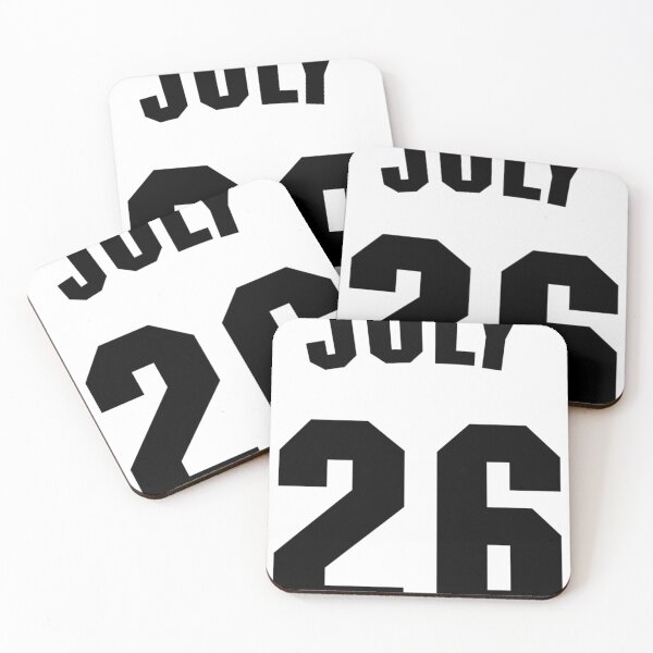 Item preview, Date Of Birth  26 July  Birthday Gift Sport Design designed and sold by Mentesha.