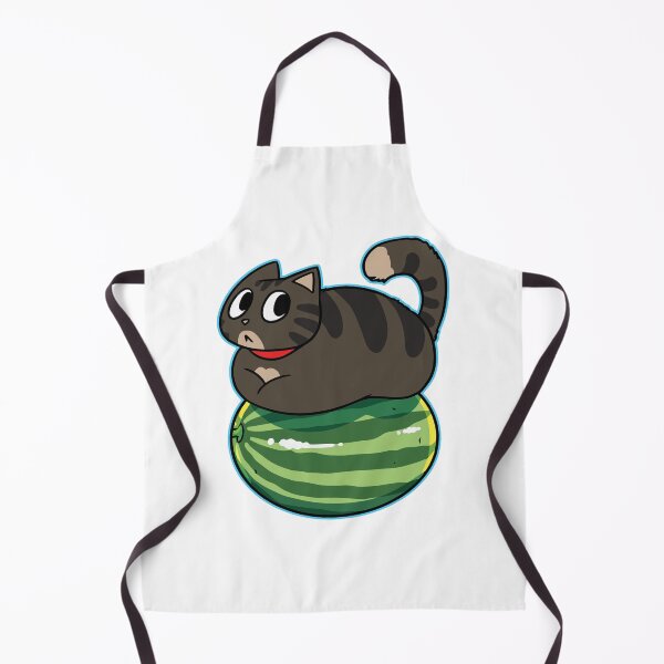 Item preview, Round Loaf Cat Sitting on Watermelon designed and sold by gengyut.