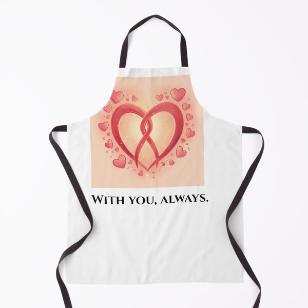 Item preview, With You, Always – Minimal Romantic Love Quote Design designed and sold by SABPrints.