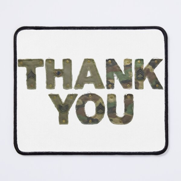 Item preview, Thank you - Army edition designed and sold by RobertMartinArt.