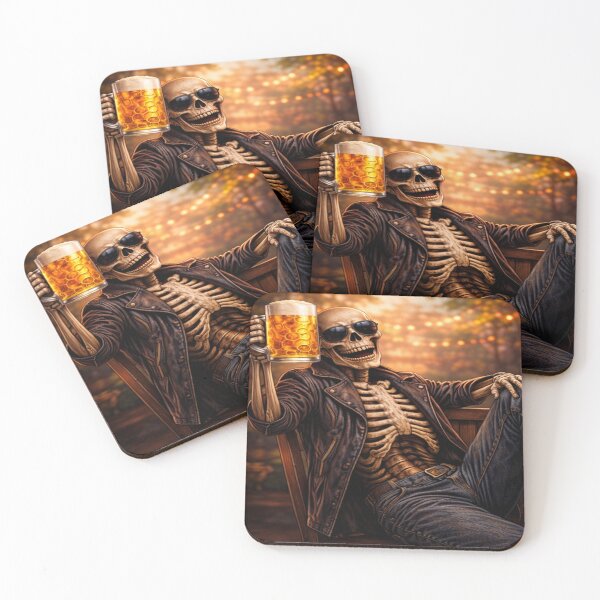 Item preview, End of the workday skeleton – I don't care designed and sold by NeedfulThingsOb.