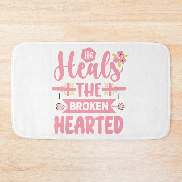 Item preview, He Heals The Broken Hearted Shirt – Christian Encouragement Faith Quote | Religious Bible Inspired Design designed and sold by AnnCraftsPH.