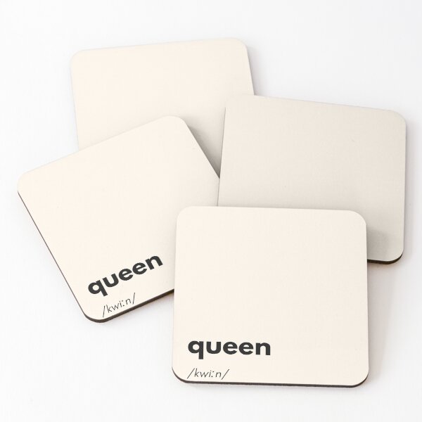 Item preview, Queen Definition – Minimalist Power Women Poster designed and sold by PrintCessStudio.