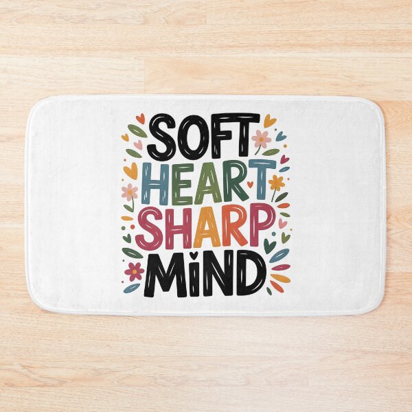 Item preview, Soft heart sharp mind designed and sold by nimmitrends.