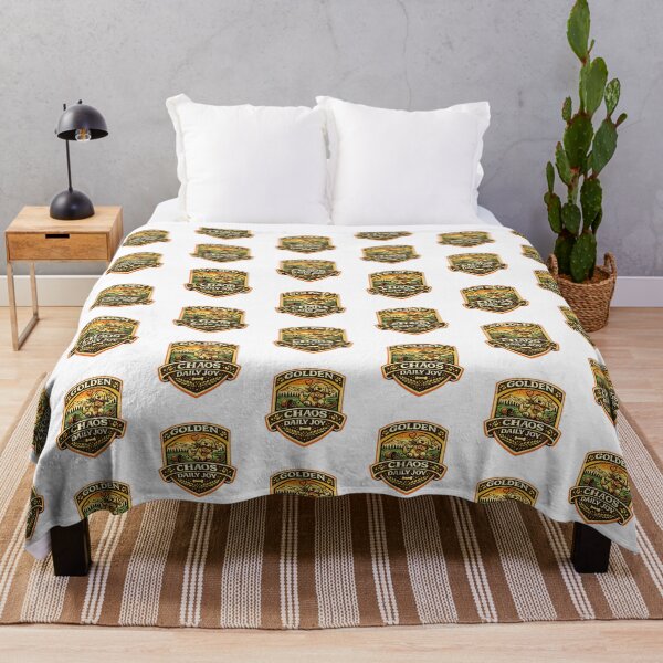 Item preview, Golden Chaos Daily Joy Golden Retriever Gift designed and sold by WildVista.