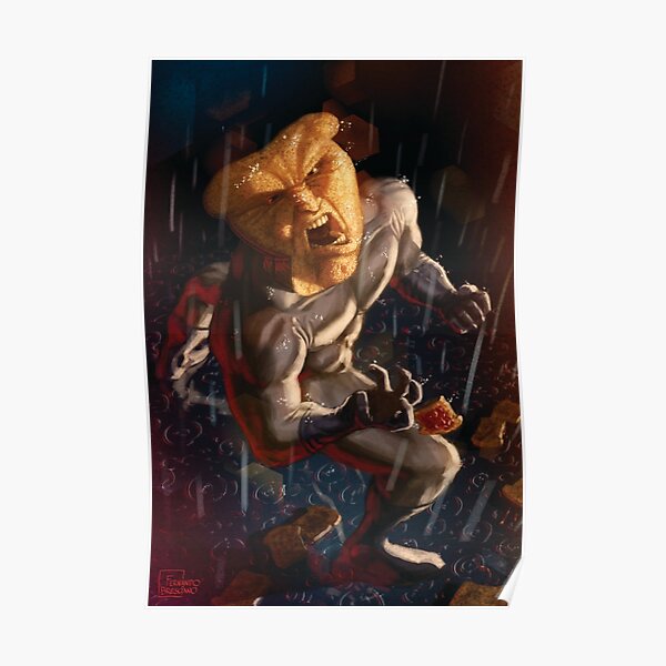 Powdered Toast Man Poster