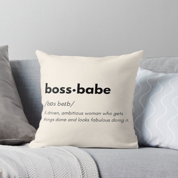 Item preview, Boss Babe Definition – Minimalist Power Women Poster designed and sold by PrintCessStudio.