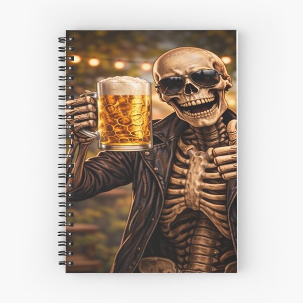 Item preview, After-Work Skeleton – Beer Garden designed and sold by NeedfulThingsOb.