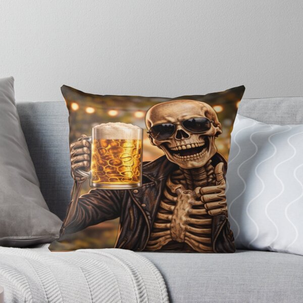 Item preview, After-Work Skeleton – Beer Garden designed and sold by NeedfulThingsOb.