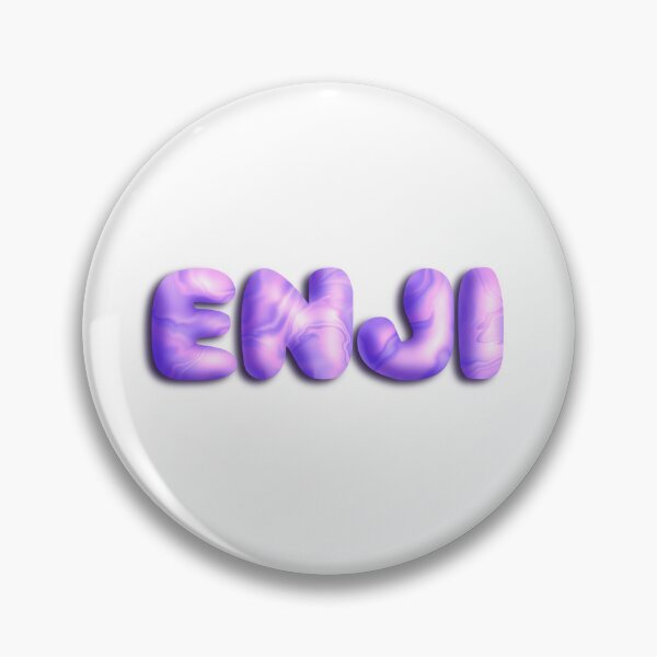 Item preview, Enji personalised name sticker decal customised customisable designed and sold by ButterflyKissCollab.
