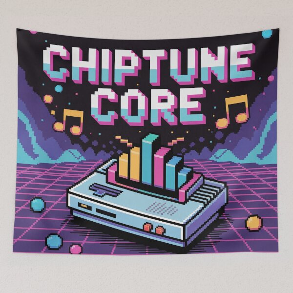 Item preview, chiptune core music | retro game | 8-bit | pixel designed and sold by JSArtDesign.
