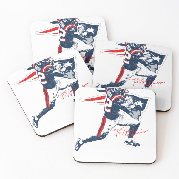 Item preview, Treveyon Henderson Variant Football Action Retro Sports Illustration Art designed and sold by todjimudu.