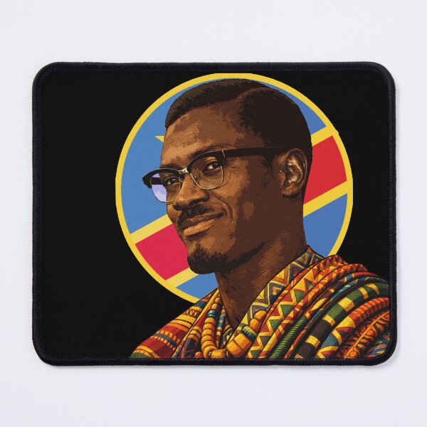 Item preview, Patrice Lumumba Pan-African Portrait | Congo Independence Leader | Black history designed and sold by Youngkev-arts.