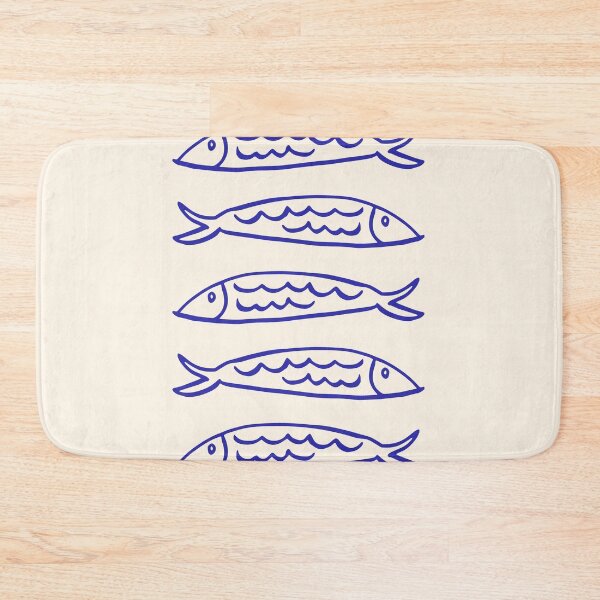 Item preview, Sardine Illustration Minimalist designed and sold by PrintCessStudio.
