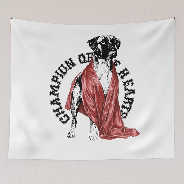 Item preview, The Joyful Champion - Boxer Dog designed and sold by bapupa.