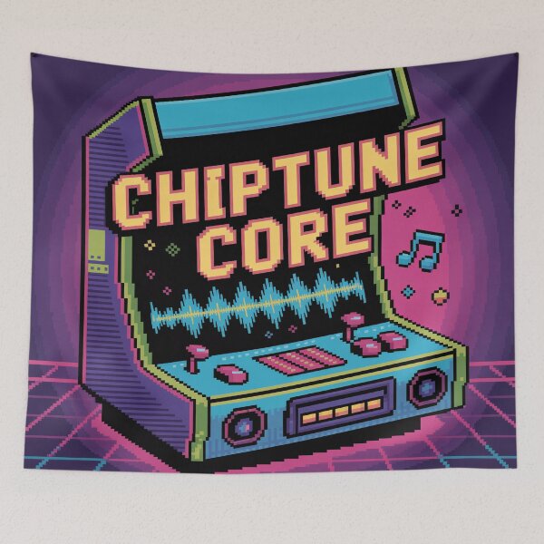 Item preview, chiptune core music | retro game | 8-bit | pixel designed and sold by JSArtDesign.