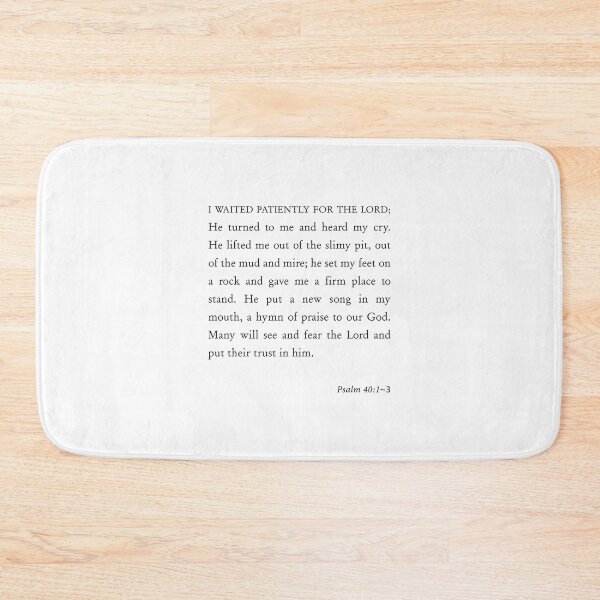 Item preview, Psalm 40:1-3  I waited patiently for the Lord designed and sold by corbrand.